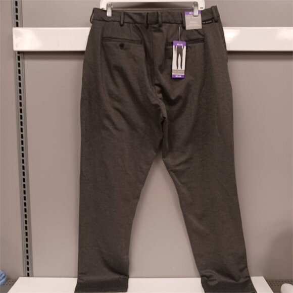 Ted Baker Men’s Pants 40x34 NWT Grey Tailored Fit Flat Front Dress Trouser - Picture 2 of 5